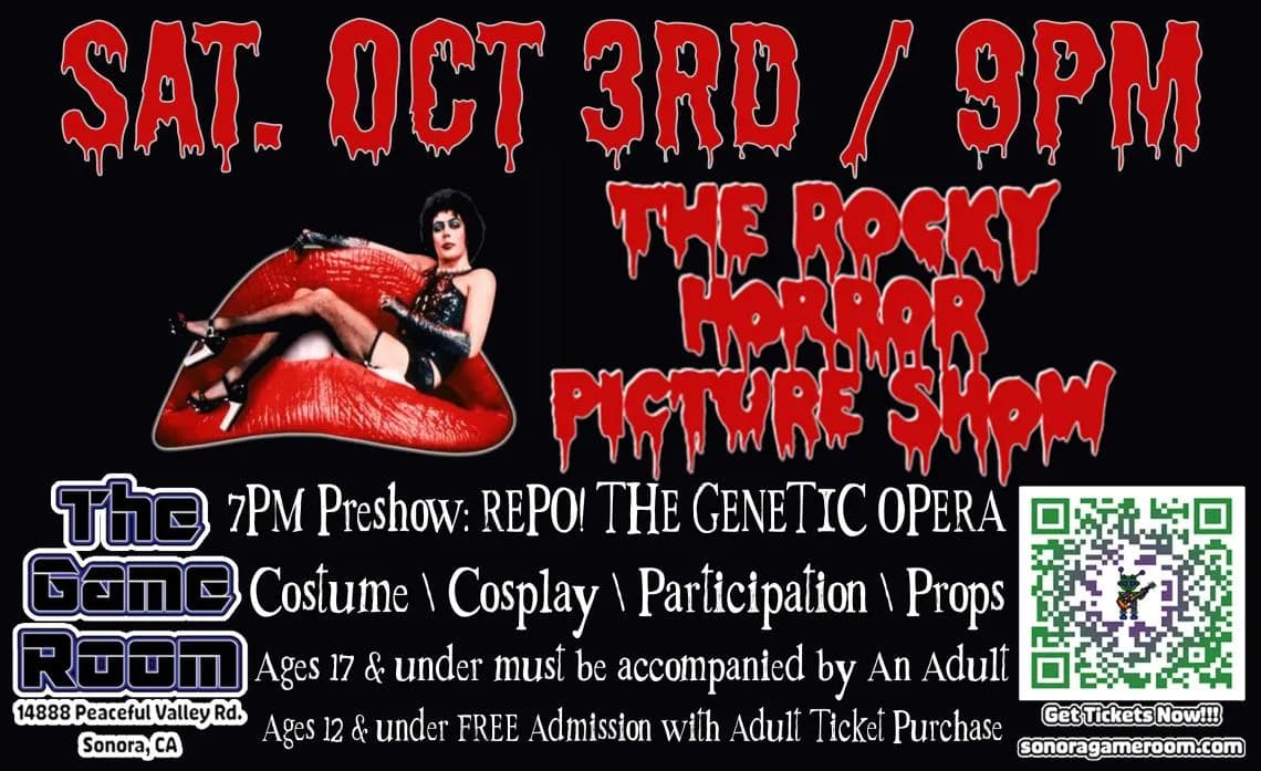 Cult Cinema Double Feature: Rocky Horror Picture Show/Repo! The Genetic Opera event artwork